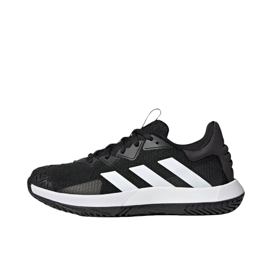 推荐商品：adidas SoleMatch Control 减震回弹 防滑耐磨 舒适百搭 休闲运动 训练 网球鞋 黑色