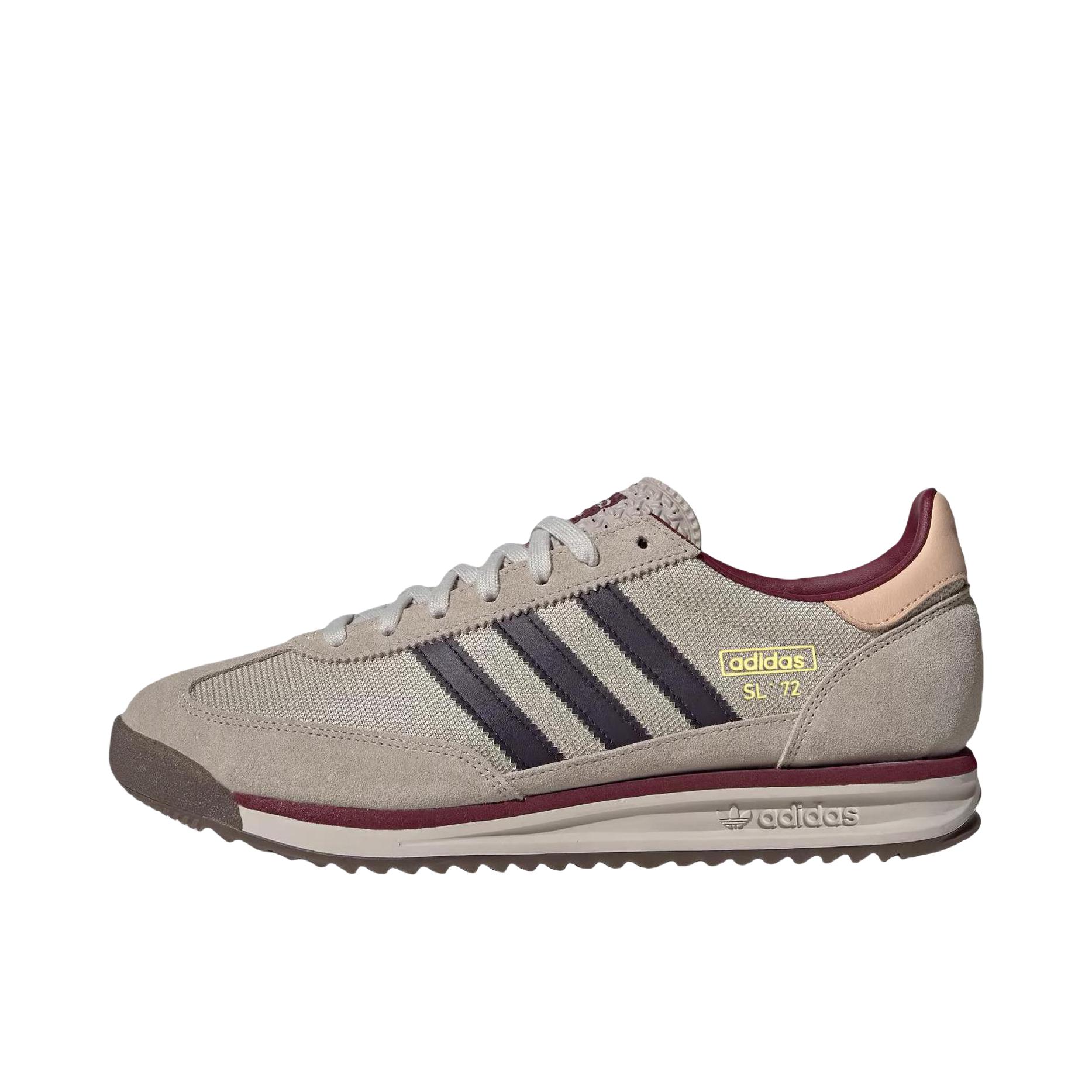 推荐商品：【马思纯同款】 adidas Originals SL 72 T头鞋 德训鞋 运动休闲鞋 轻便防滑耐磨透气舒适简约复古 清澈棕