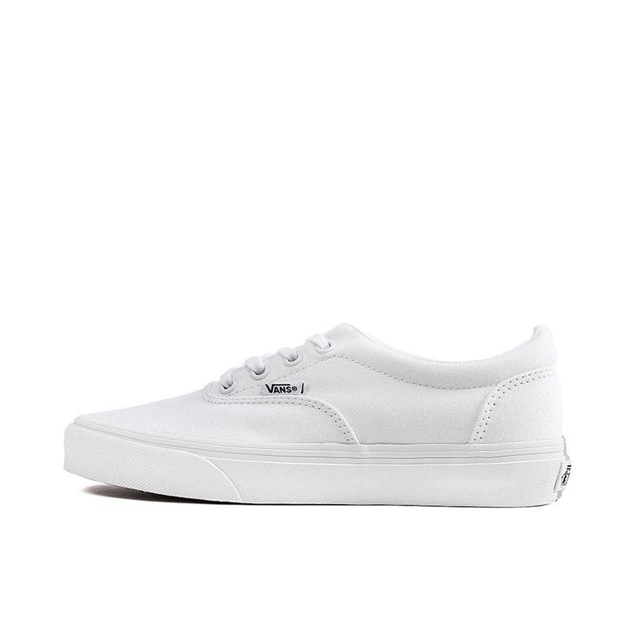 推荐商品：Vans/范斯 Doheny 复古休闲 轻便舒适 透气百搭 耐磨防滑 帆布鞋 女款/白色