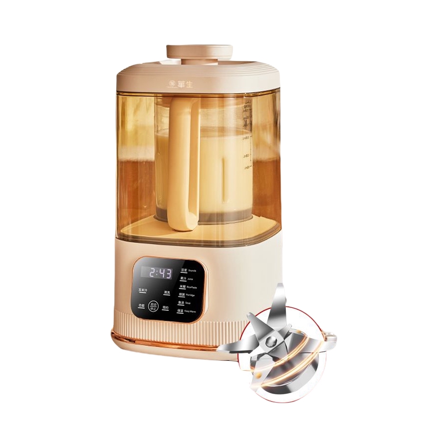 推荐商品：华生 1.75L 破壁机 自动清洗 预约定时 智能保温 878A 8