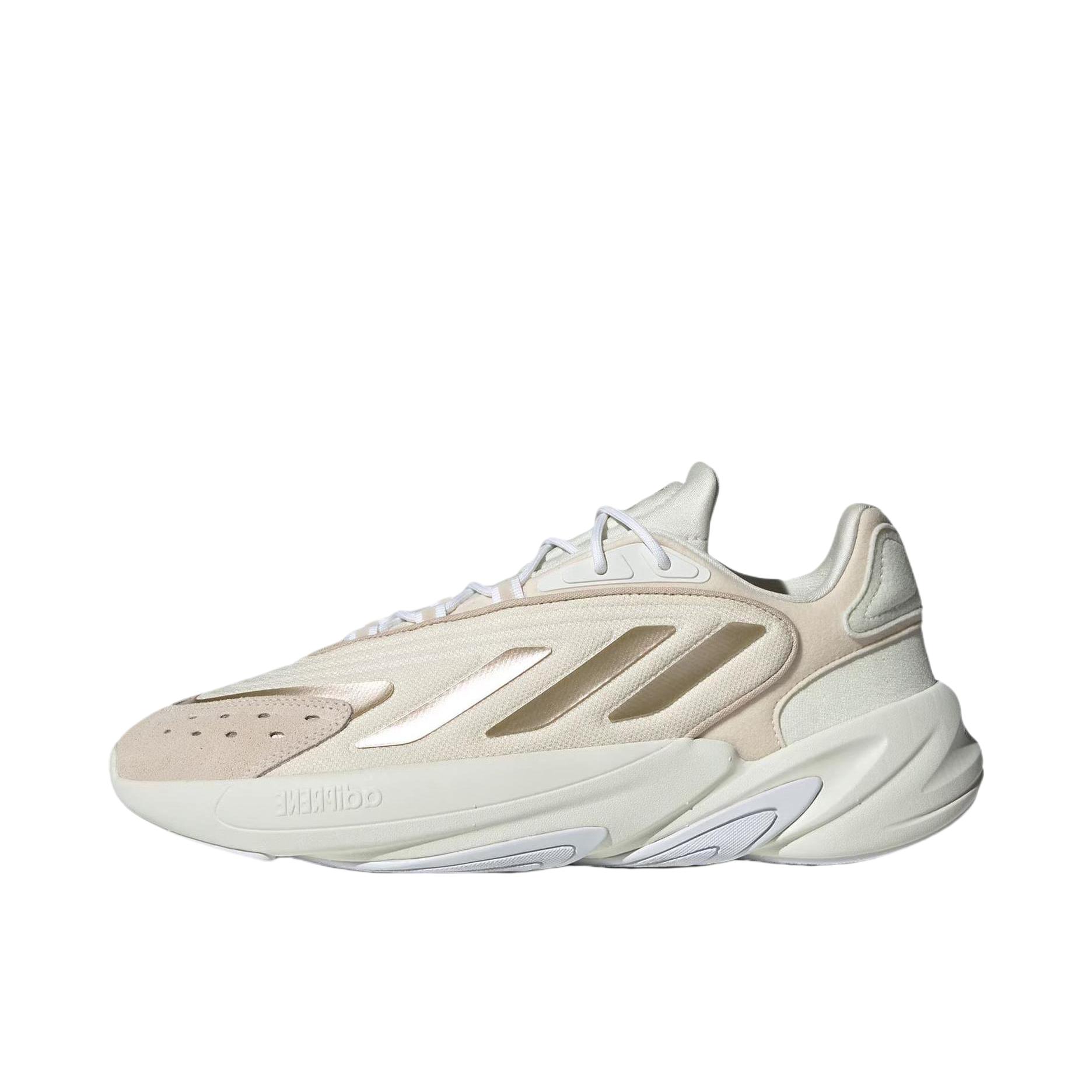 推荐商品：adidas Originals  Ozelia  缓震 复古经典 休闲透气 防滑耐磨  老爹鞋 米色/金色