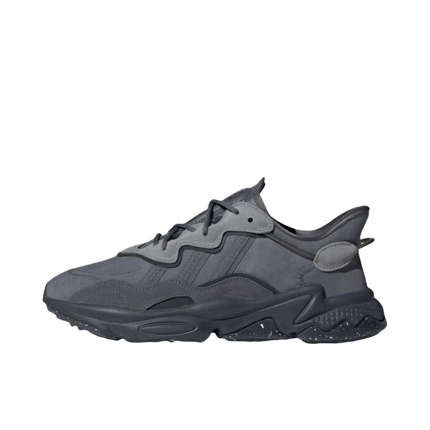 推荐商品：adidas Originals Ozweego 耐磨透气 百搭简约 舒适时尚 缓震 复古运动 网面 老爹鞋 深灰色/灰色