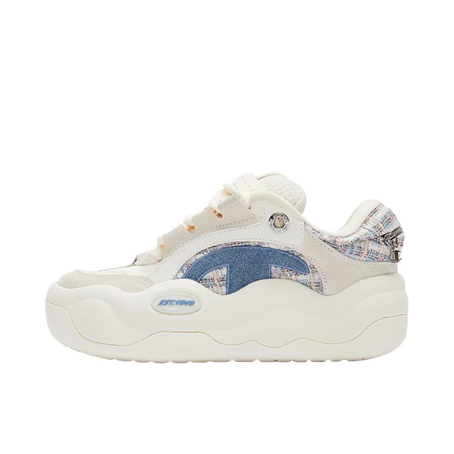 推荐商品：Champion/冠军 CloudNine V1 防滑 耐磨 低帮 板鞋 女款/米色