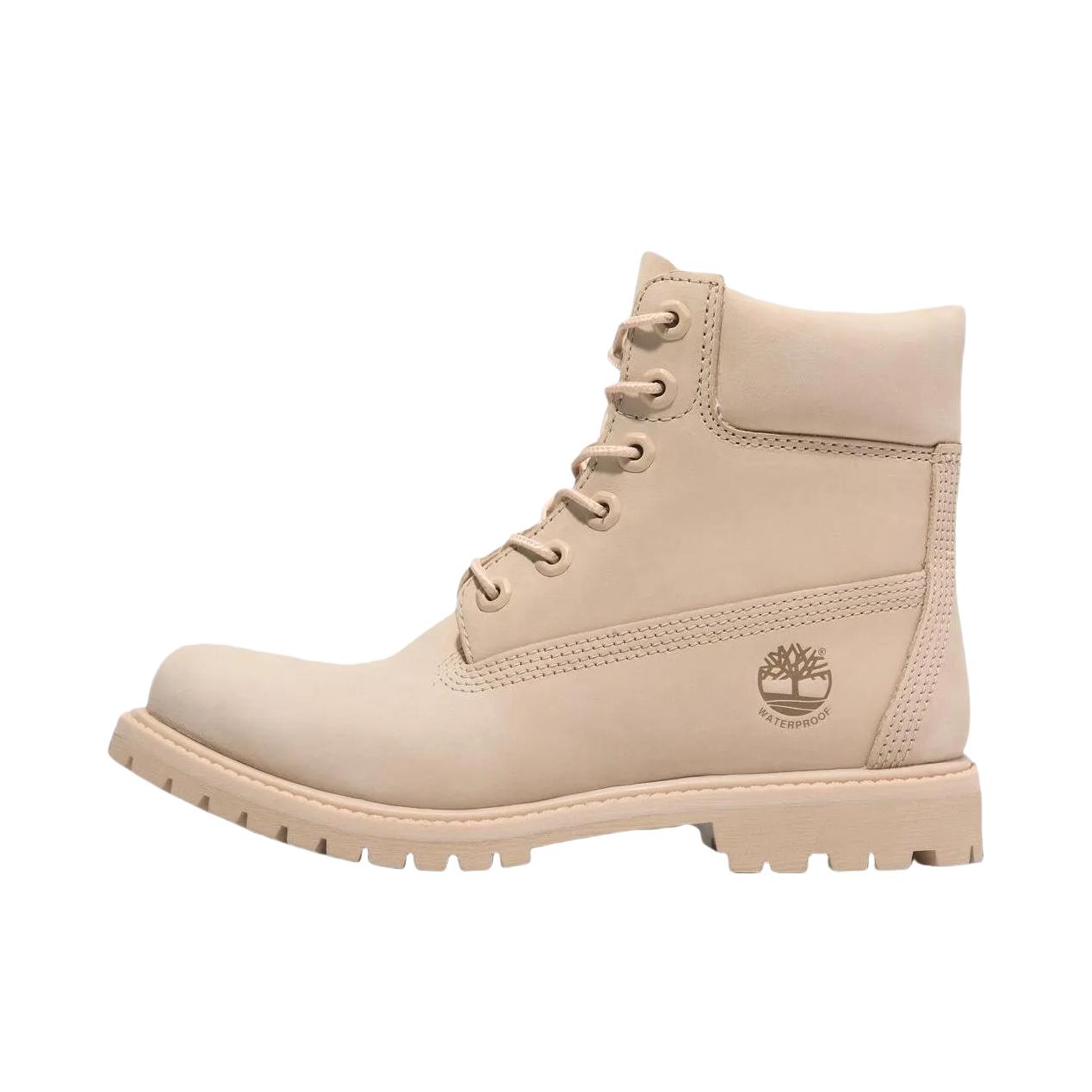 推荐商品：Timberland/添柏岚 Premium 系列 防水 舒适耐磨 高筒 简约百搭 马丁靴 女款/米色