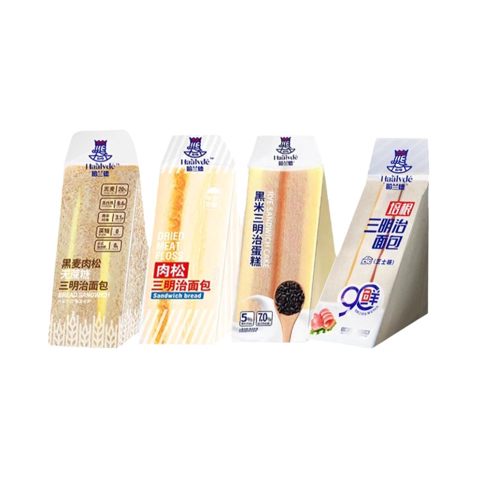 推荐商品：哈兰德 三明治面包 袋装 多口味组合