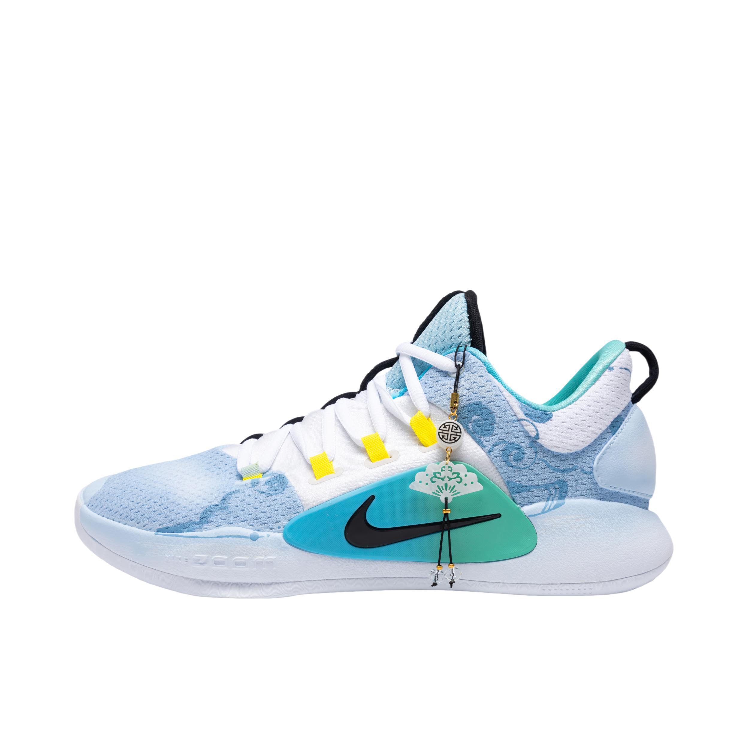推荐商品：【定制球鞋】Nike Hyperdunk X 篮球鞋 抗冲击网布透气防滑耐磨减震回弹防水圆头支撑平衡包裹性织物 祥云