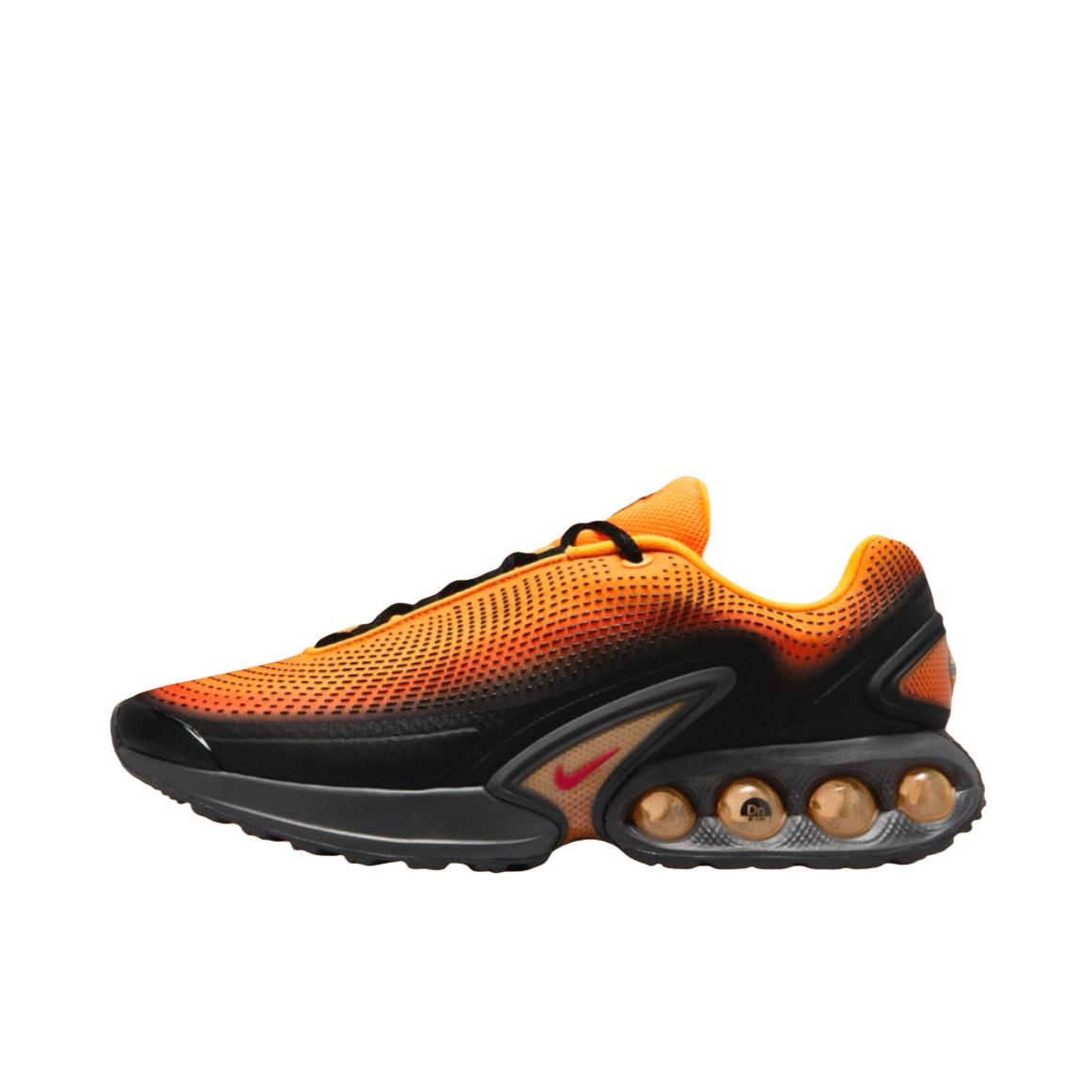 推荐商品：Nike Air Max Dn 运动休闲鞋 柔软防滑耐磨缓震回弹支撑网布透气低帮平跟贴合 黄色/黑色