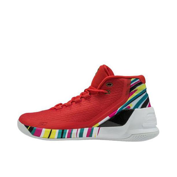 推荐商品：Under Armour/安德玛 Curry 3 实战 减震 防滑耐磨 篮球鞋 Chinese New Yea 中国年