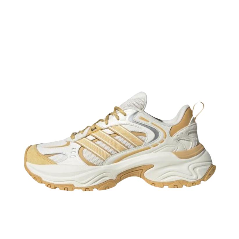 推荐商品：adidas Shadow Fever 跑鞋 缓震防滑耐磨简约时尚潮流百搭回弹轻运动 亮白色/汉玉白/砂黄色