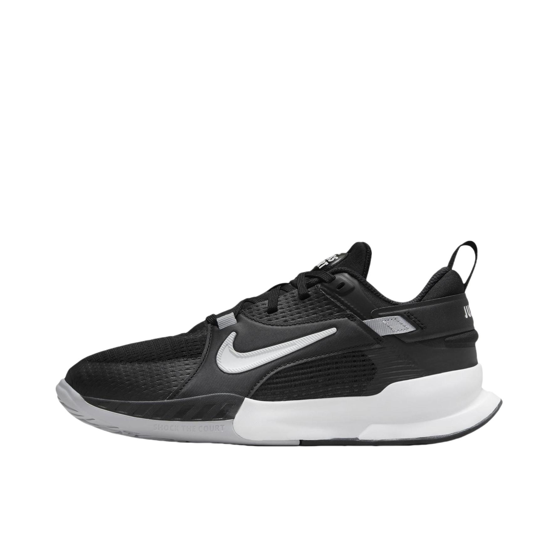 推荐商品：Nike Crosscourt 六边形小将 运动休闲鞋 舒适缓震防滑耐磨网面透气 GS/黑色/狼灰/白色
