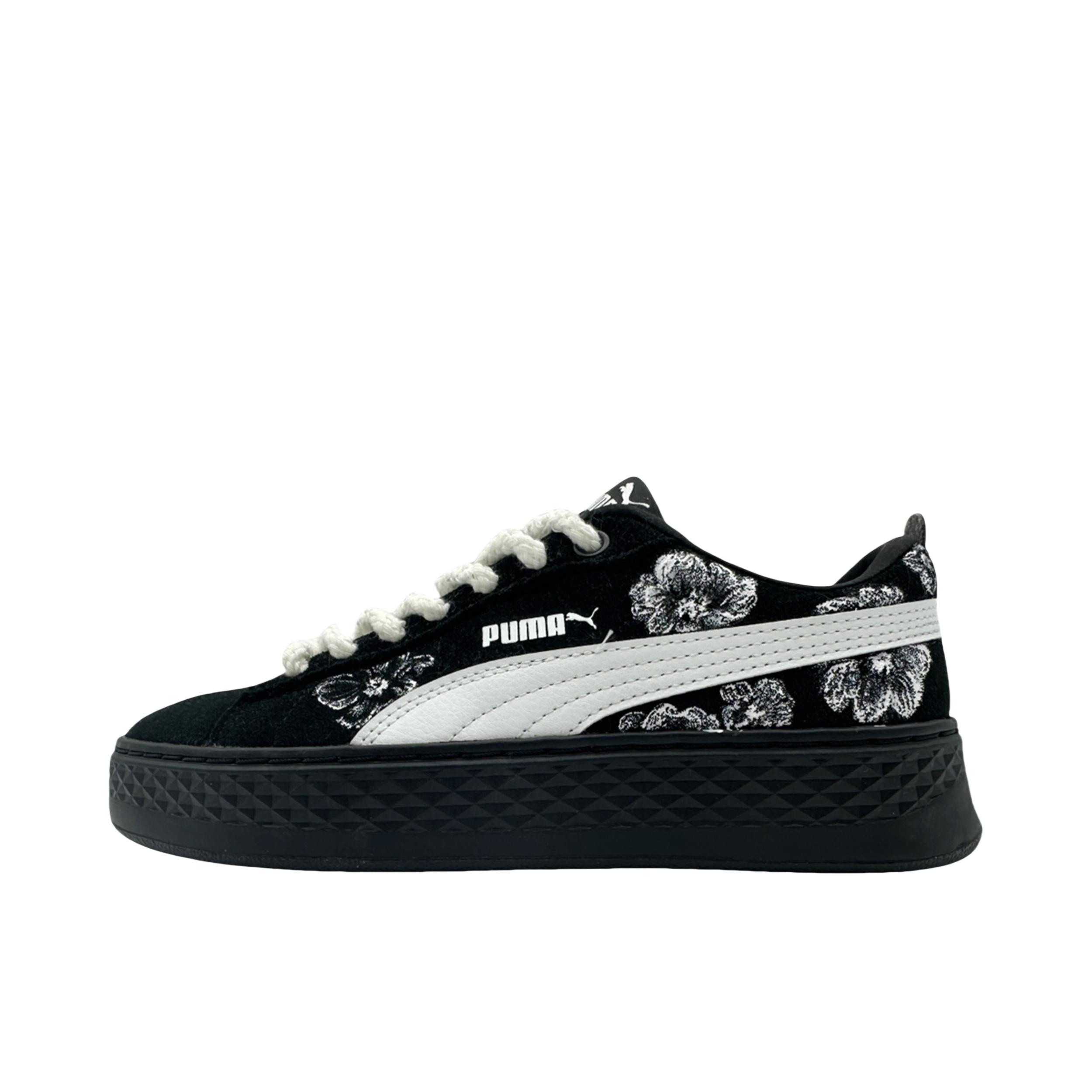 推荐商品：【定制球鞋】 Puma/彪马 Smash Platform 板鞋 防滑耐磨舒适轻便潮流百搭 女款/栀花
