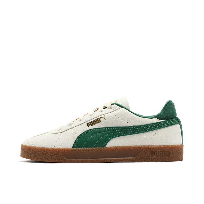 推荐商品：Puma/彪马 Club NL T头鞋 德训鞋 板鞋 时尚休闲轻便复古薄底 雪白色/深绿色/金色