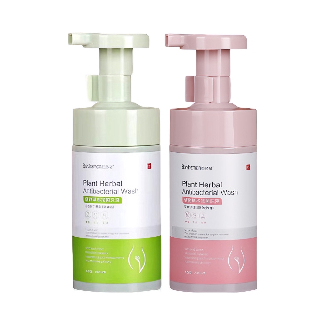 推荐商品：芭莎蔓 植物草本抑菌清洁洗液套组