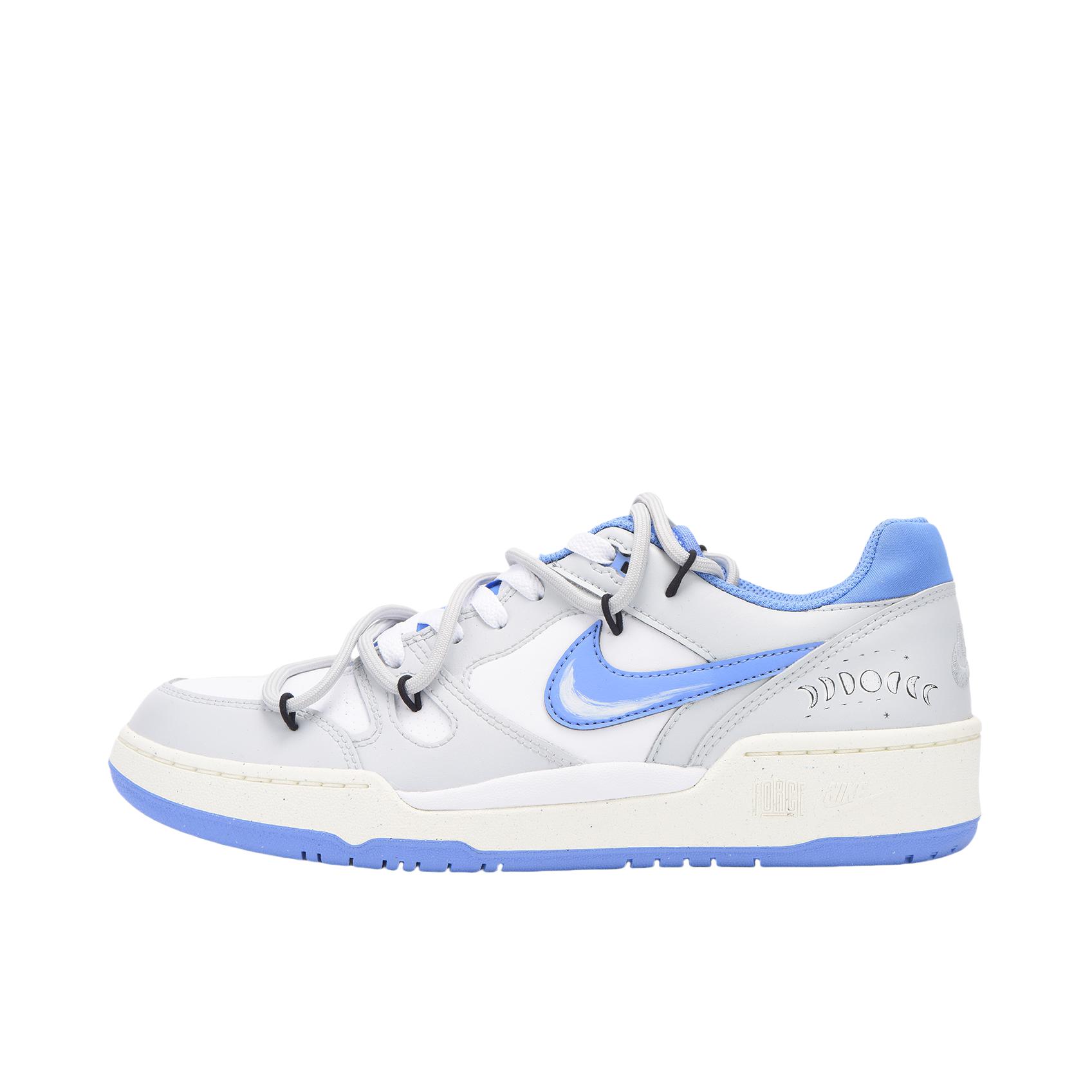 推荐商品：【定制球鞋】Nike Full Force 板鞋 合成革防水防滑耐磨国潮风美式 男款/月球轨迹