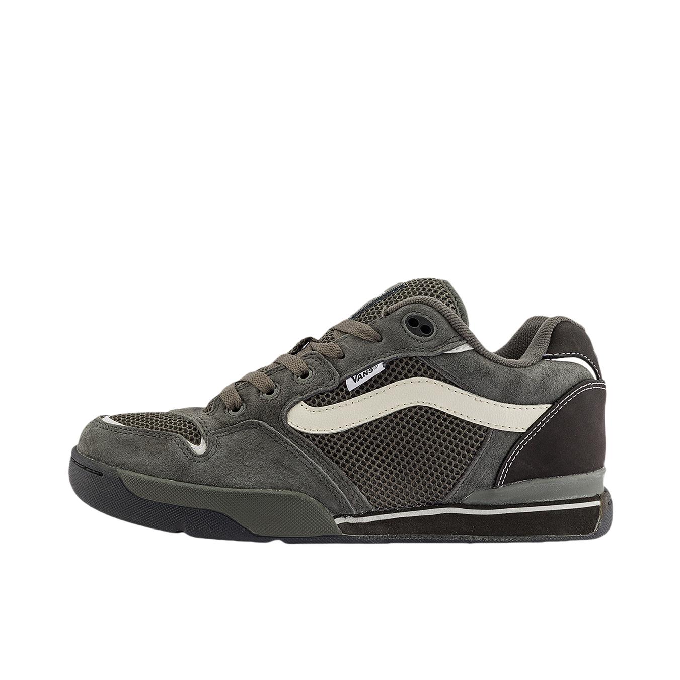 推荐商品：Vans/范斯 Rowley XLT LX 板鞋 防滑耐磨减震轻便舒适防水绒面革简约潮流百搭时尚 深灰色