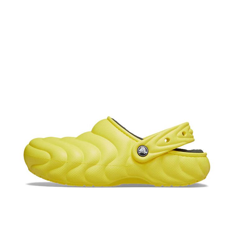推荐商品：Crocs/卡骆驰 经典 潜艇 包头 暖棉 舒适轻便 透气 轻时尚 简约百搭 潮流 洞洞鞋 凉鞋 赛博黄