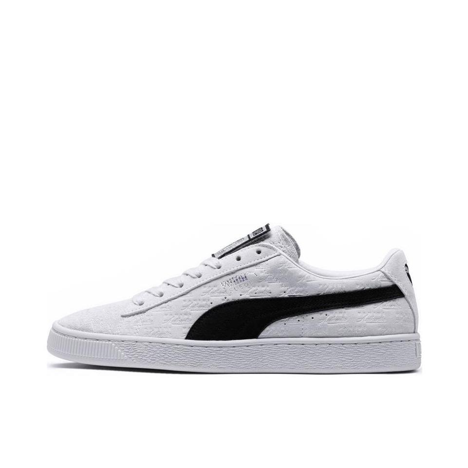 推荐商品：Puma/彪马 Suede Classic 面包鞋 板鞋 舒适百搭防滑耐磨轻便透气复古低帮圆头 Panini Panini联名/白色/黑色