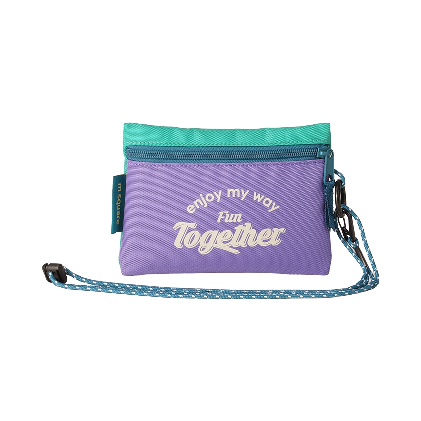 推荐商品：旅行美学 身份证多功能防盗证件出国旅行涤纶护照夹手拿包随身包手拿包钱包