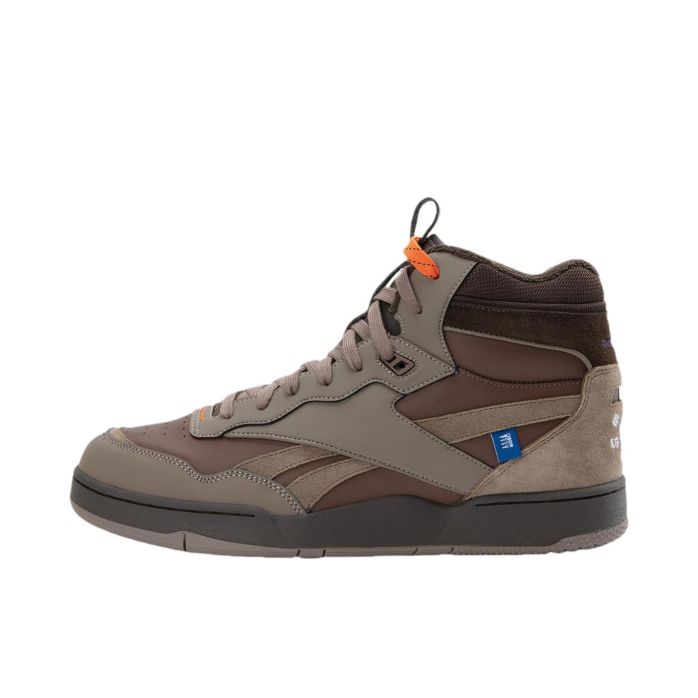 推荐商品：Reebok/锐步 BB 4000 II MID 防滑 耐磨 篮球鞋 中帮/Nautica联名/棕色