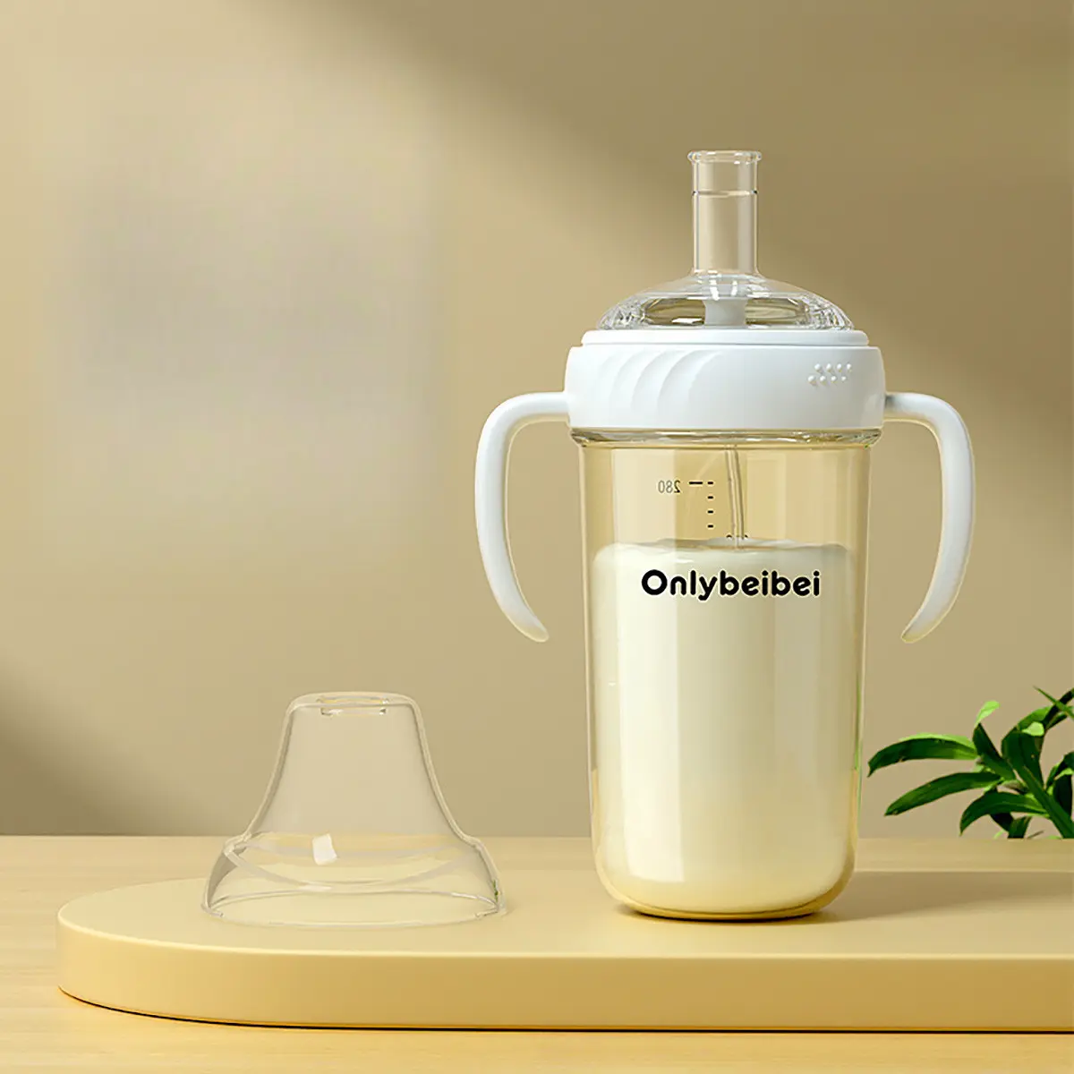 推荐商品：唯昵贝贝/Onlybeibei 儿童吸管杯喝奶学饮杯耐摔