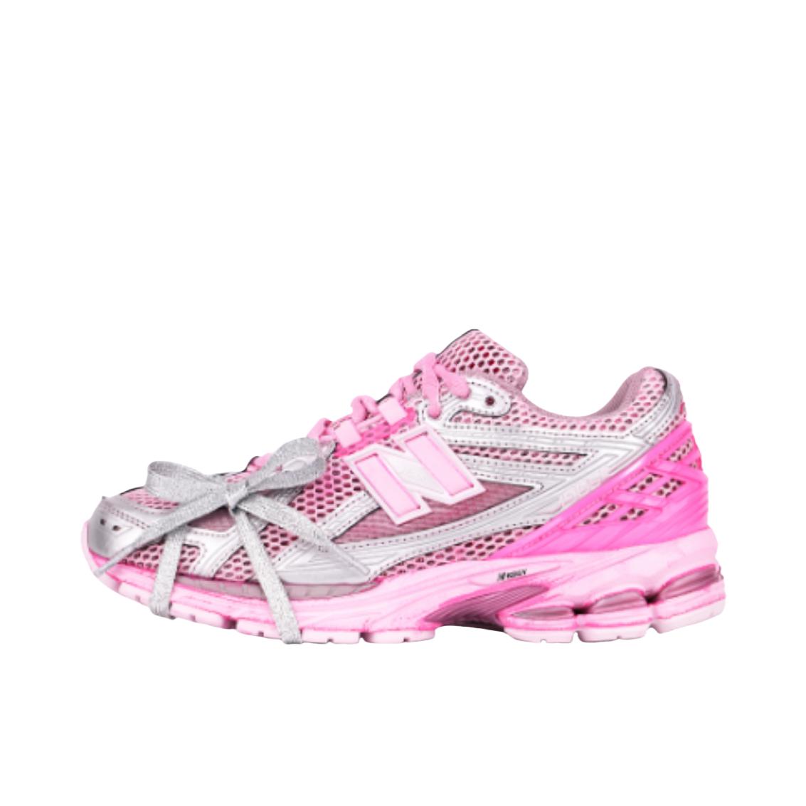 推荐商品：【定制球鞋】 New Balance 1906R 跑鞋 人造革减震透气防滑耐磨舒适百搭复古 NB粉银