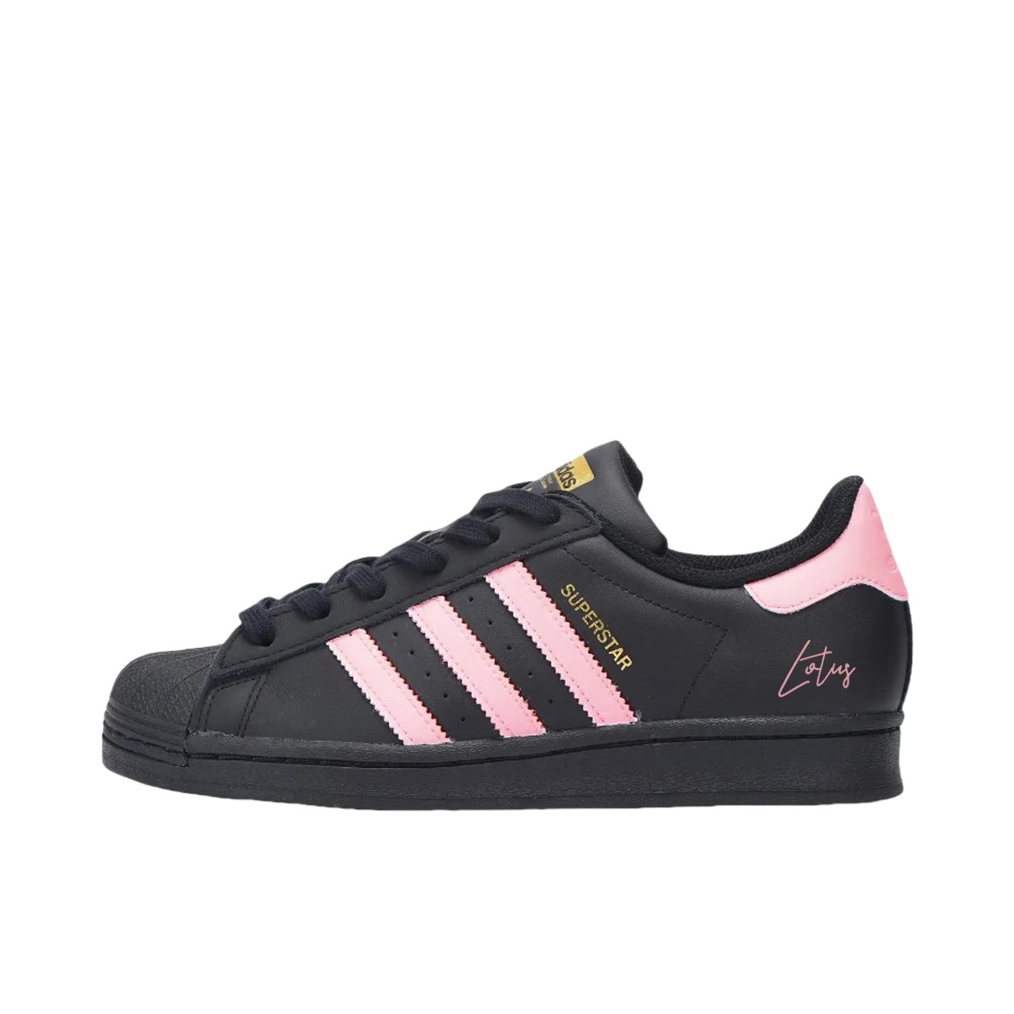 推荐商品：【定制球鞋】 adidas Originals Superstar 板鞋 防踢减震防滑耐磨百搭潮流时尚合成革贝壳头 GS/忘忧