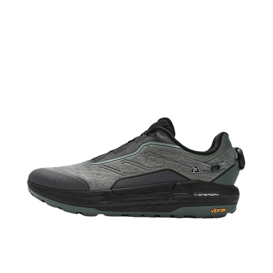 推荐商品：FILA/斐乐 BOA Explorer 2 越野跑鞋 户外旋转扣徒步防滑耐磨轻便透气山系风 龙舌兰绿