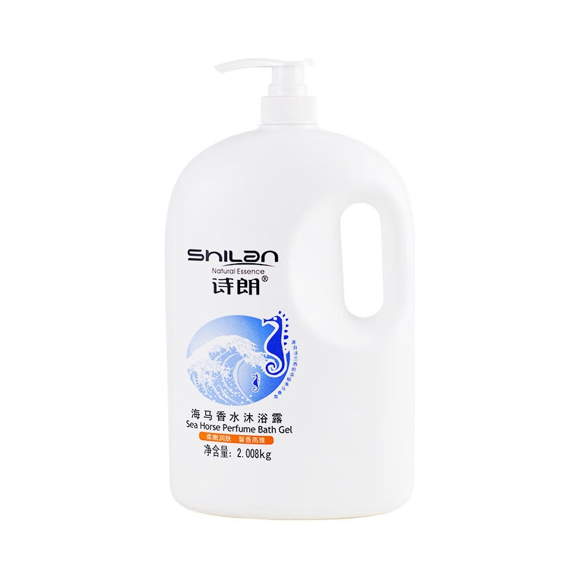 推荐商品：诗朗 滋润保湿美白大容量沐浴露 持久留香