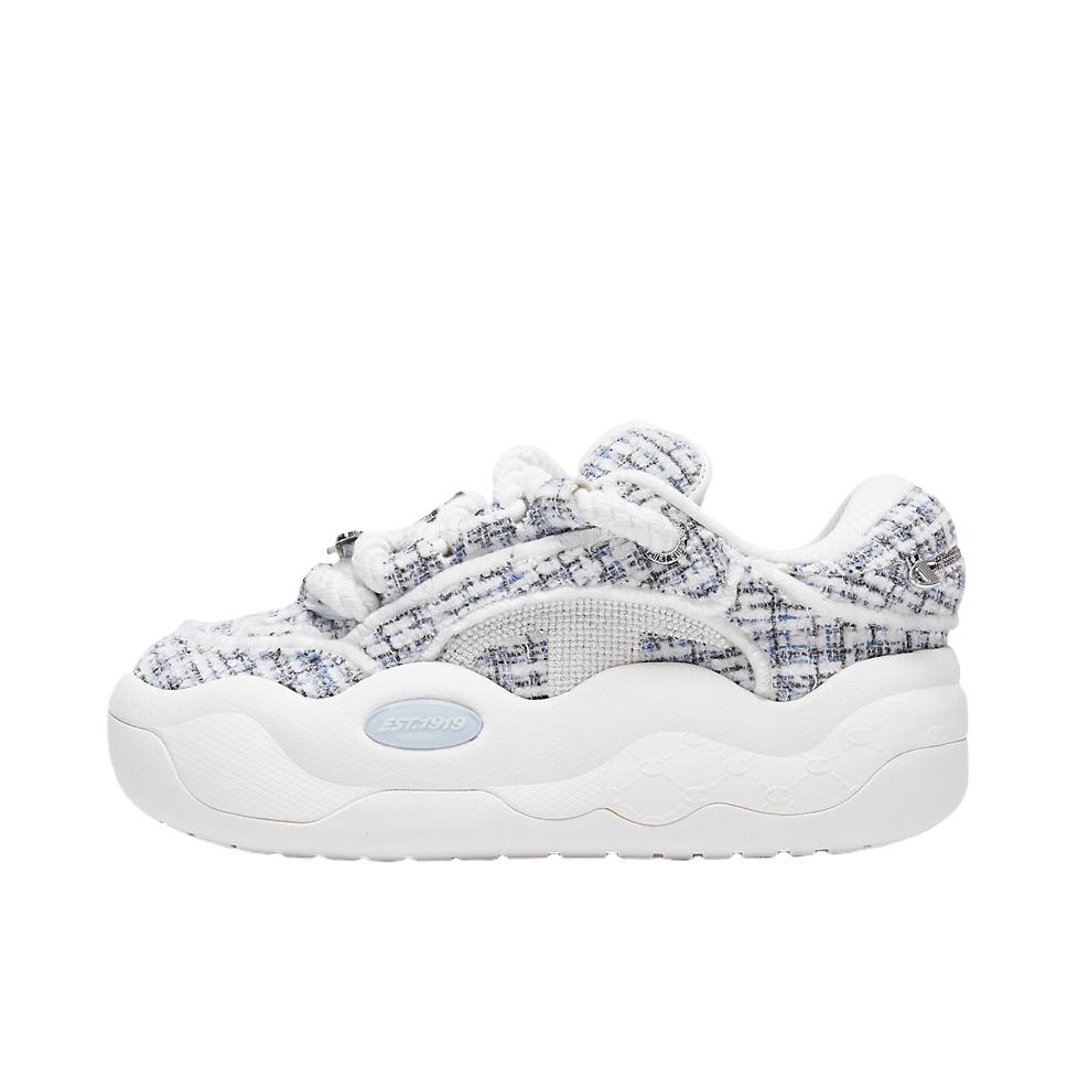 推荐商品：Champion/冠军 CloudNine V1 防滑 耐磨 低帮 板鞋 女款/浅蓝色