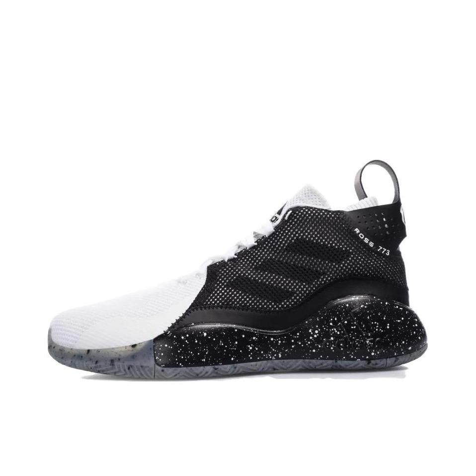 推荐商品：adidas D Rose 773 篮球鞋 实战耐磨舒适防滑 黑白