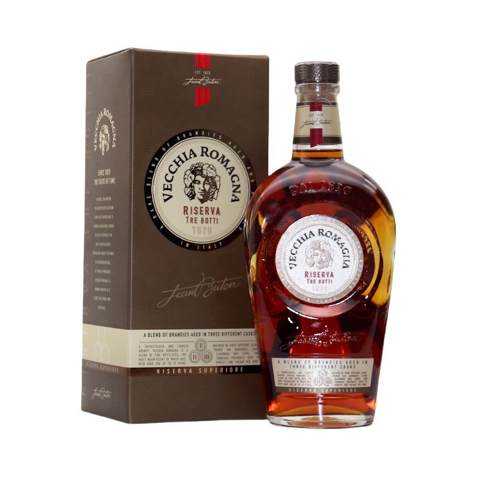 推荐商品：VECCHIA ROMAGNA/伟杰罗马 三桶典藏 白兰地 40.8%vol