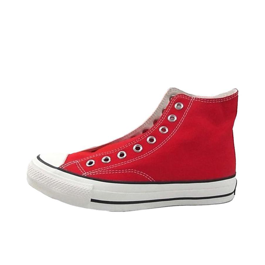 推荐商品：Converse/匡威 Addict Coach Canvas Hi 帆布鞋 日系防滑耐磨高帮轻便 红色