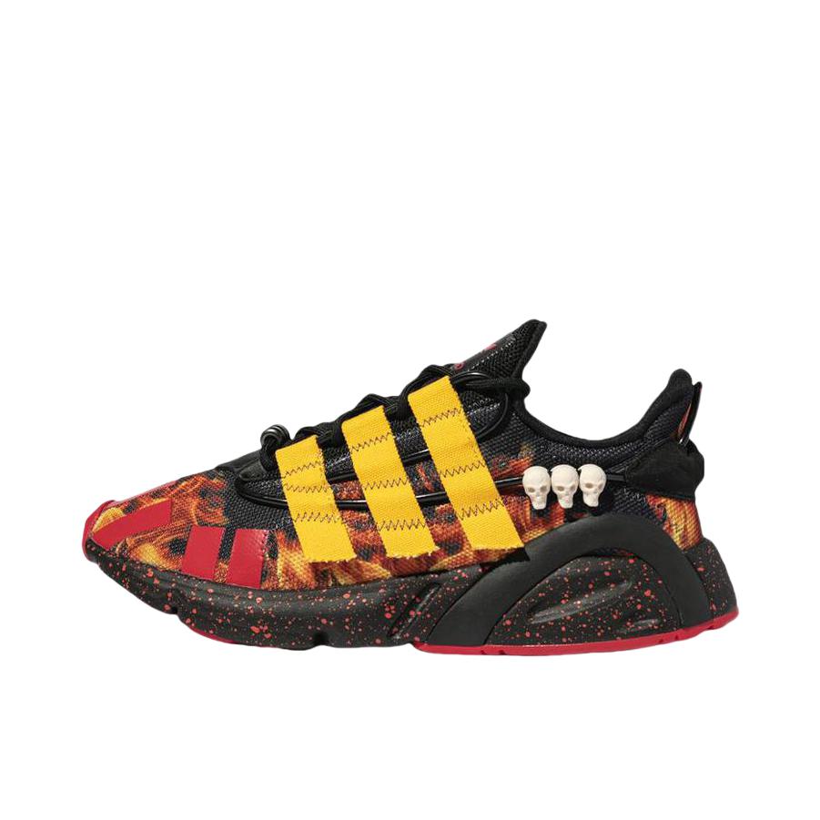 推荐商品：adidas originals Lxcon 舒适 织物 时尚 运动休闲鞋 Bait x Street Fighter联名/橙色/黄色