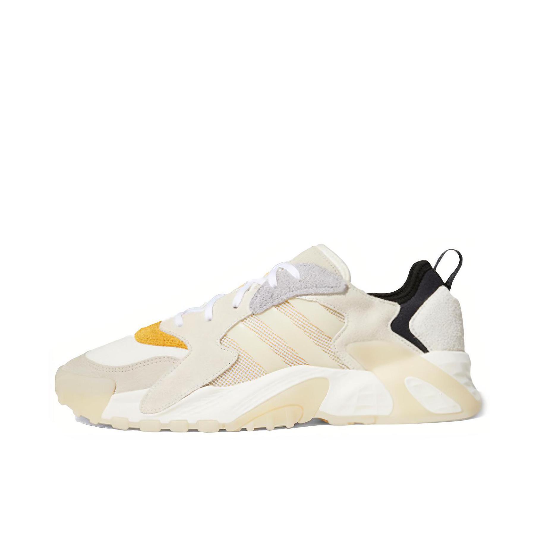 推荐商品：adidas Originals Streetball 2019 防滑耐磨 经典复古 缓震回弹 透气 实战 篮球鞋 白灰黄