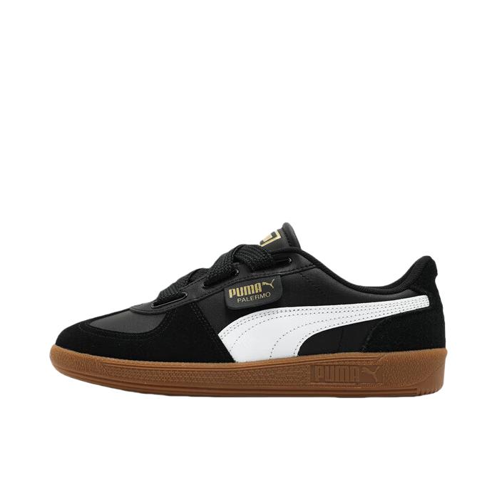 推荐商品：【朴彩英同款】 Puma/彪马 Palermo Og T头鞋 德训鞋 运动休闲鞋 时尚潮流拼接舒适百搭薄底复古 黑色/白色/金色
