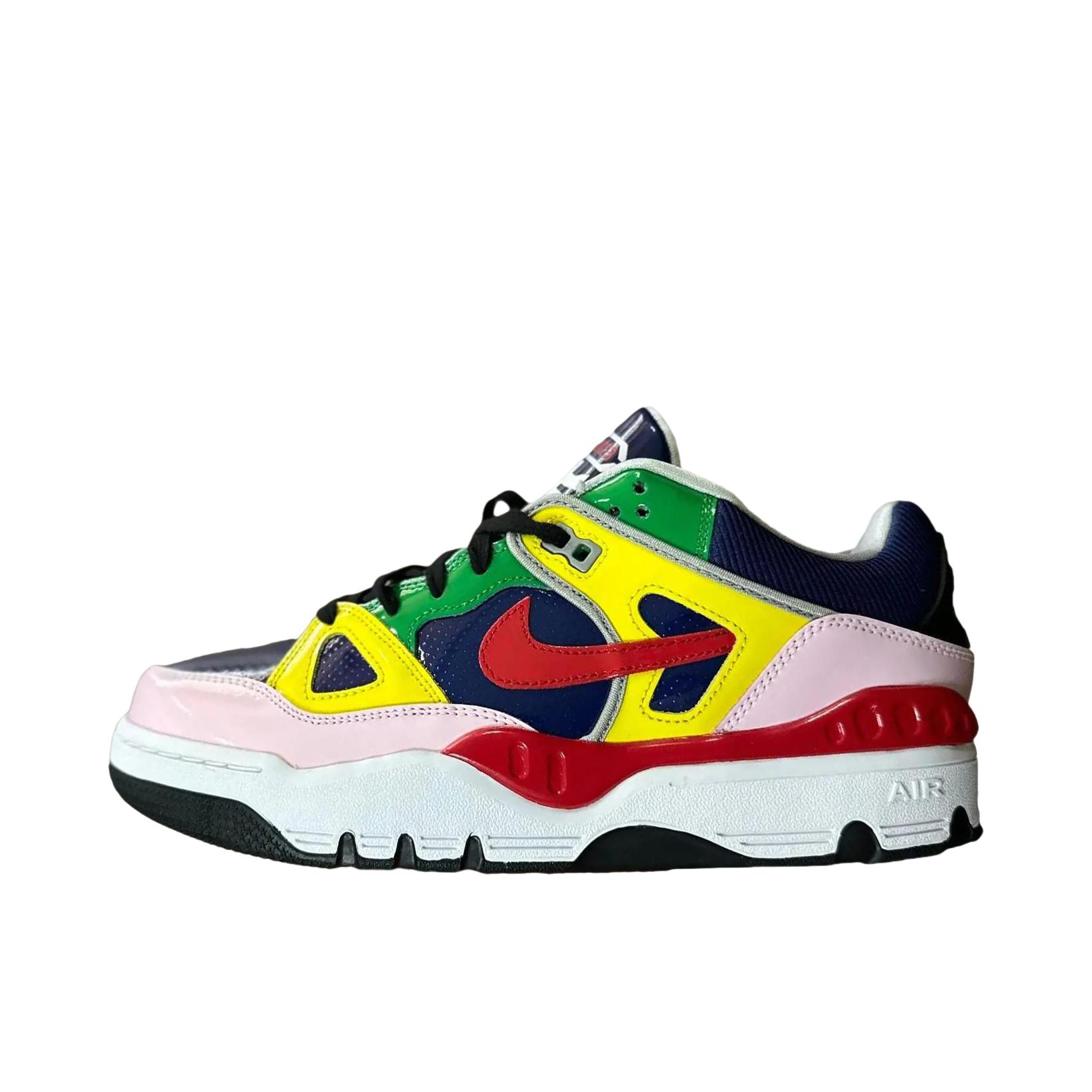 推荐商品：Nike Air Force 3 防滑耐磨 舒适透气 低帮 圆头 时尚 板鞋 NIGO联名/红色/蓝色/粉 色