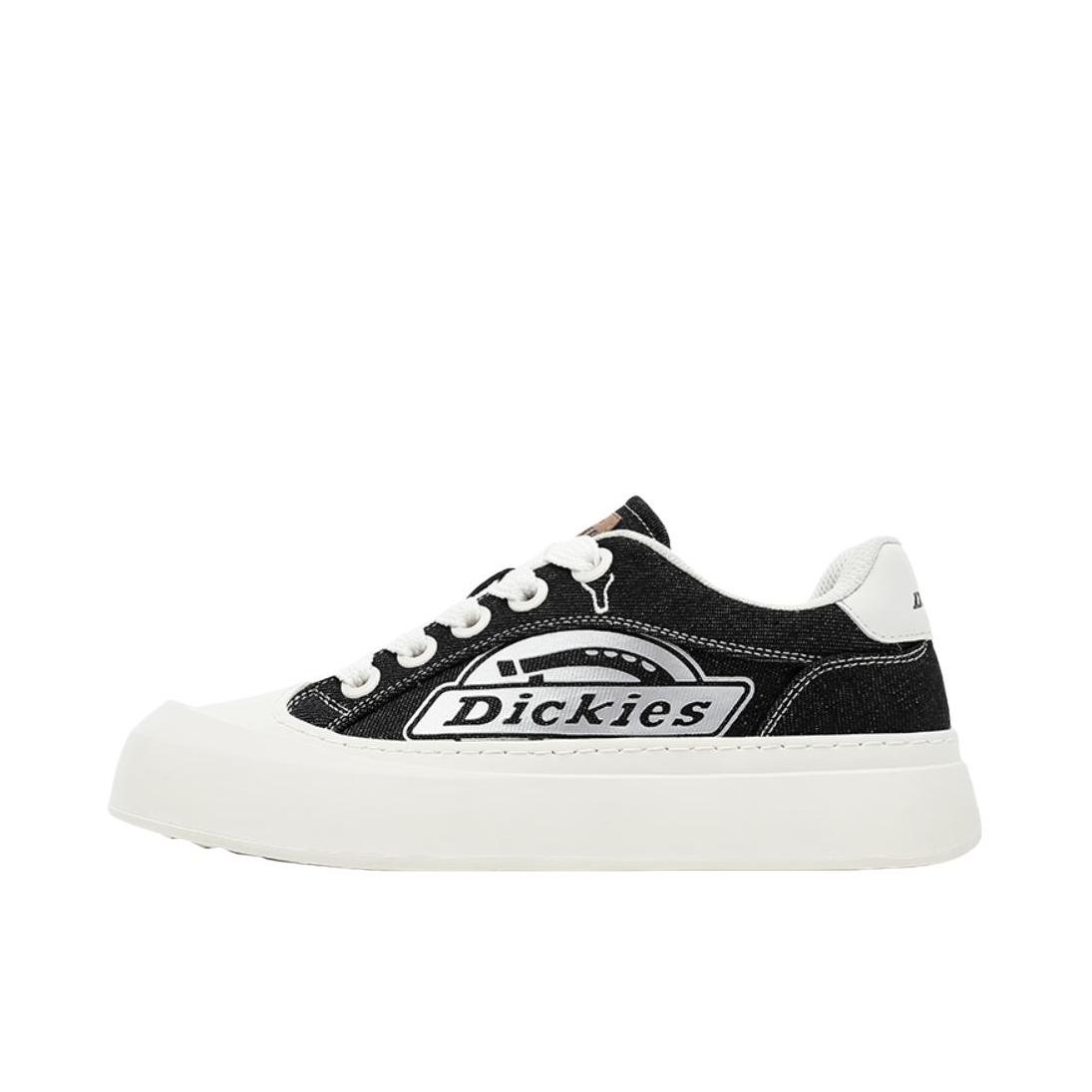 推荐商品：Dickies 透气 休闲 耐磨 增高 厚底 帆布鞋 241M50LXS70 黑色