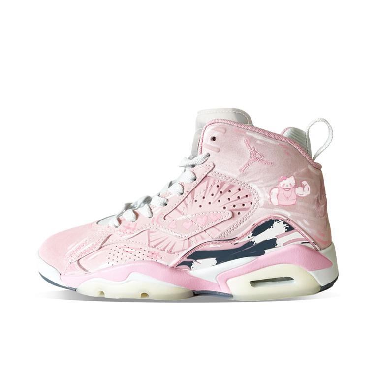 推荐商品：【定制球鞋】Air Jordan MVP 耐磨透气 高帮 圆头 复古 篮球鞋 女款/漫画少女