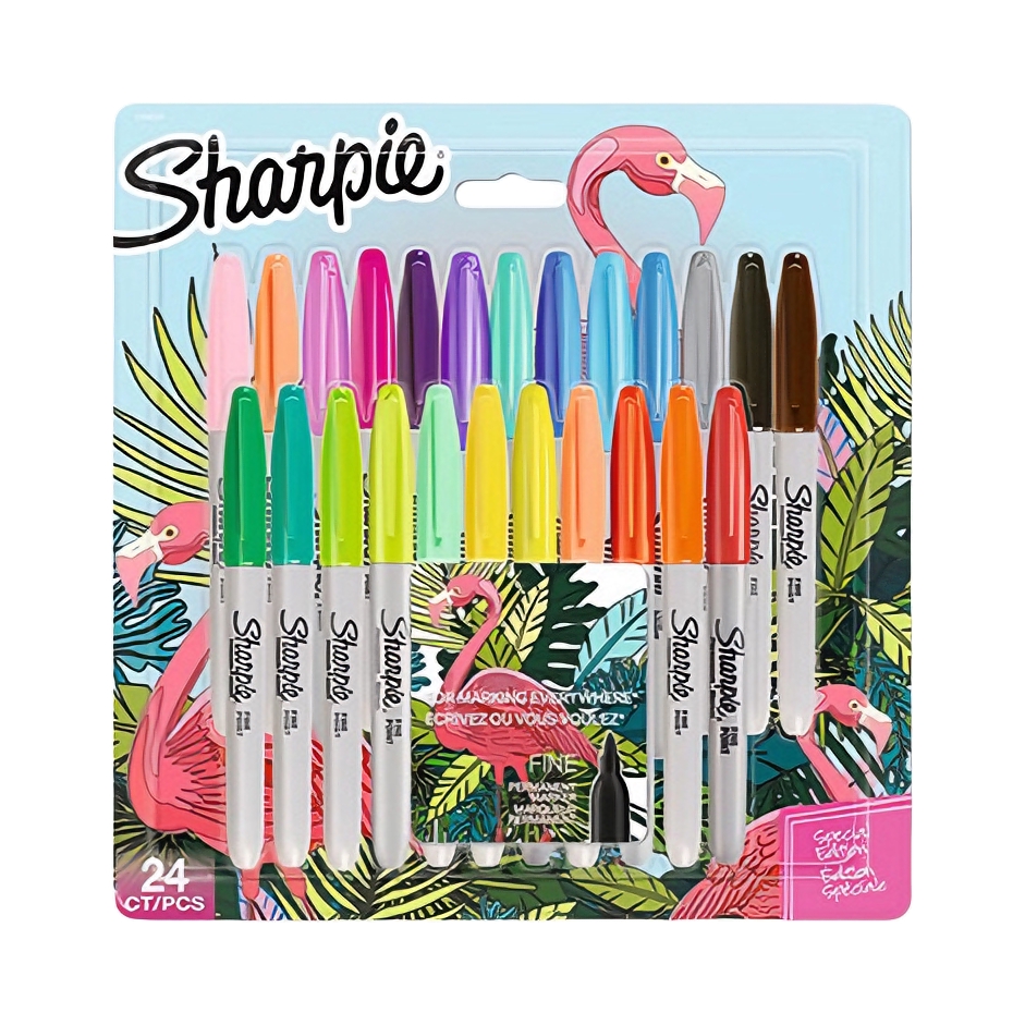 推荐商品：Sharpie锐意 油性单头马克笔 盒装