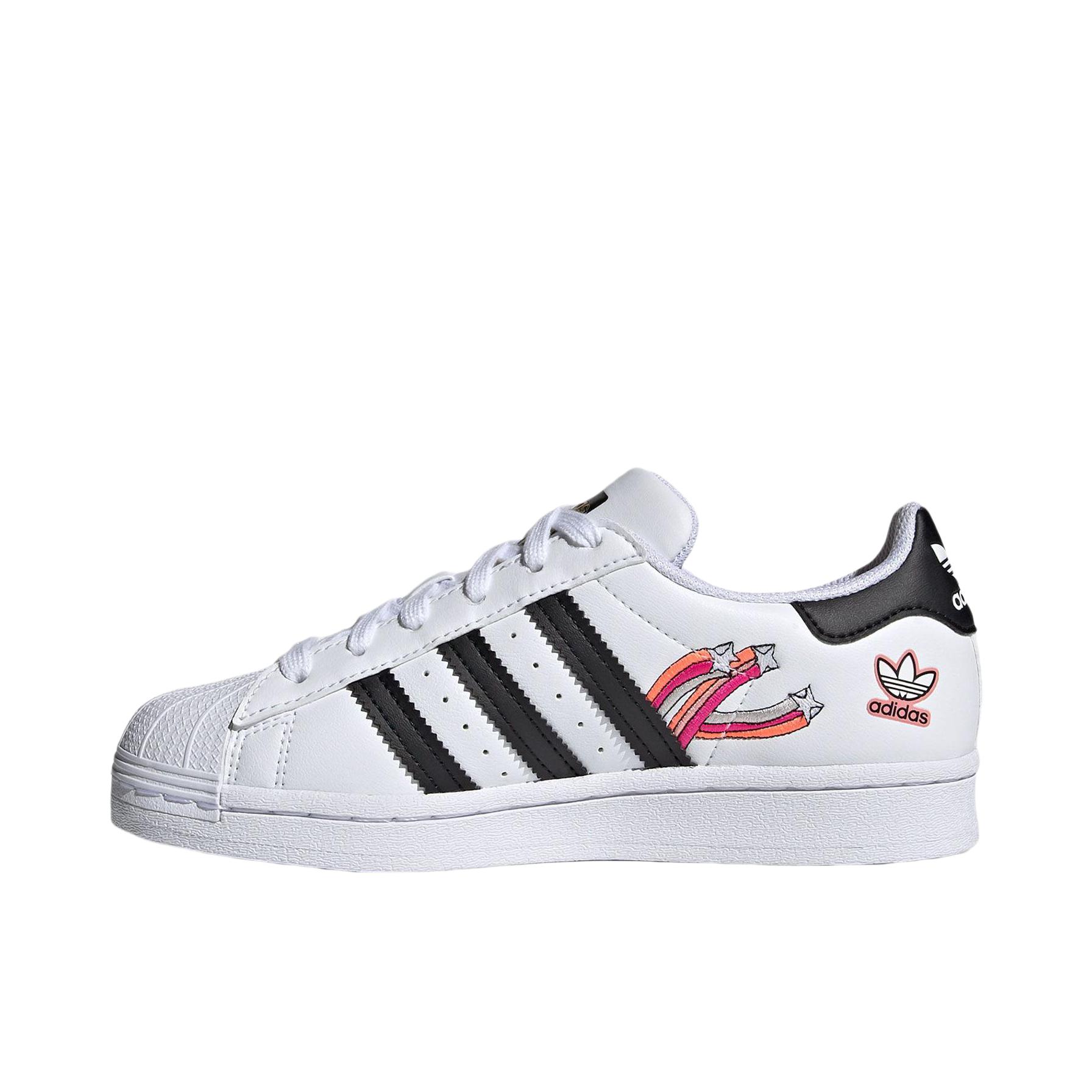 推荐商品：【宋雨琦同款】 adidas Originals Superstar 板鞋 轻便贝壳头薄底舒适百搭耐磨复古 LOGO/黑色/白色/金色/白黑蓝色