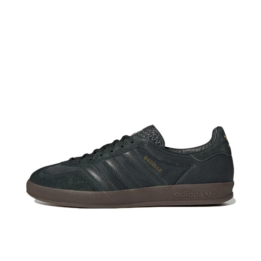 推荐商品：adidas Originals Gazelle T头鞋 德训鞋 板鞋 轻便复古薄底舒适百搭减震耐磨贴合圆头 墨绿色