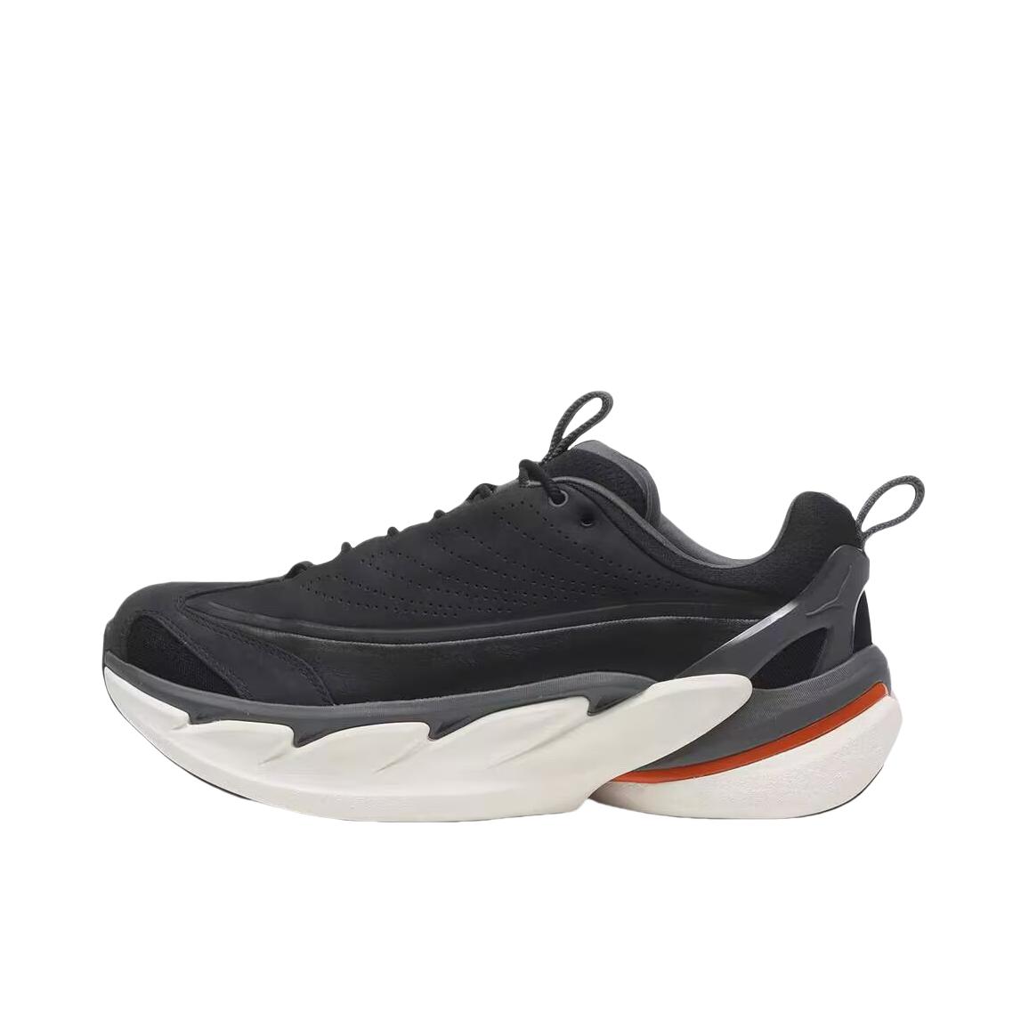 推荐商品：HOKA ONE ONE Elevon X 柔软 防滑 低帮 系带 跑鞋 黑色