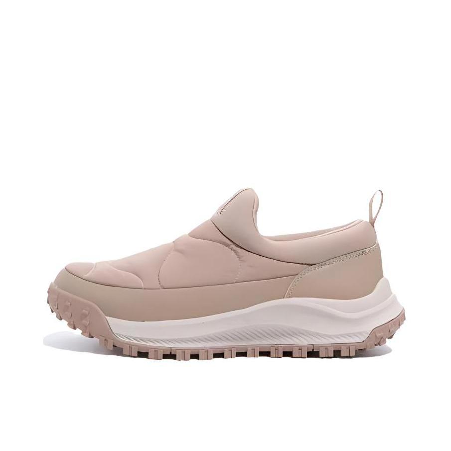 推荐商品：FILA/斐乐 Puffer Slip-On 保暖 厚底 圆头 舒适耐磨 百搭 运动休闲鞋 浅棕色