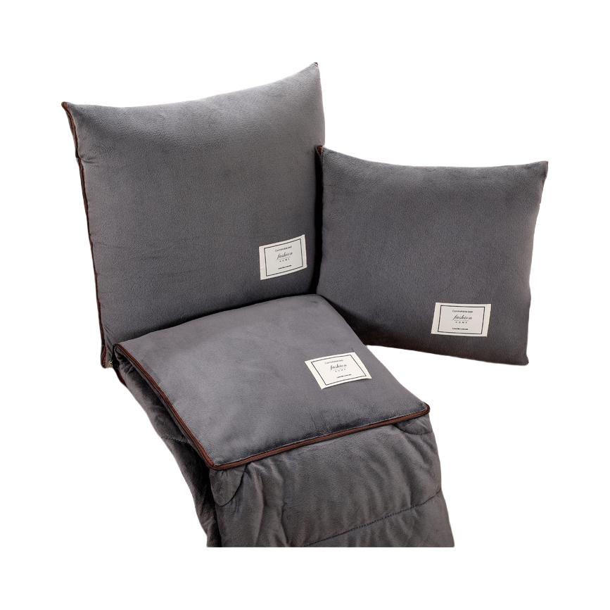 推荐商品：誉龙臻 经典款 M码 抱枕被子家用车载办公午睡枕靠枕