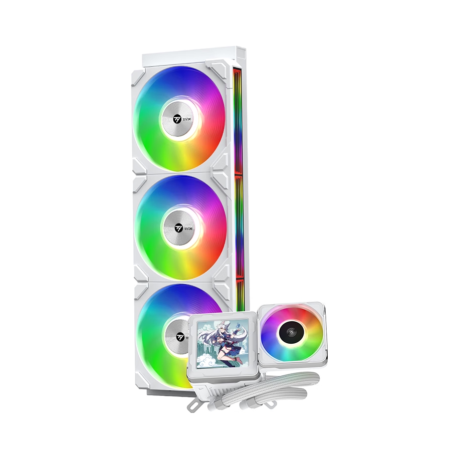 推荐商品：钛游 T360 PRO CPU水冷散热器 液晶屏 内存散热