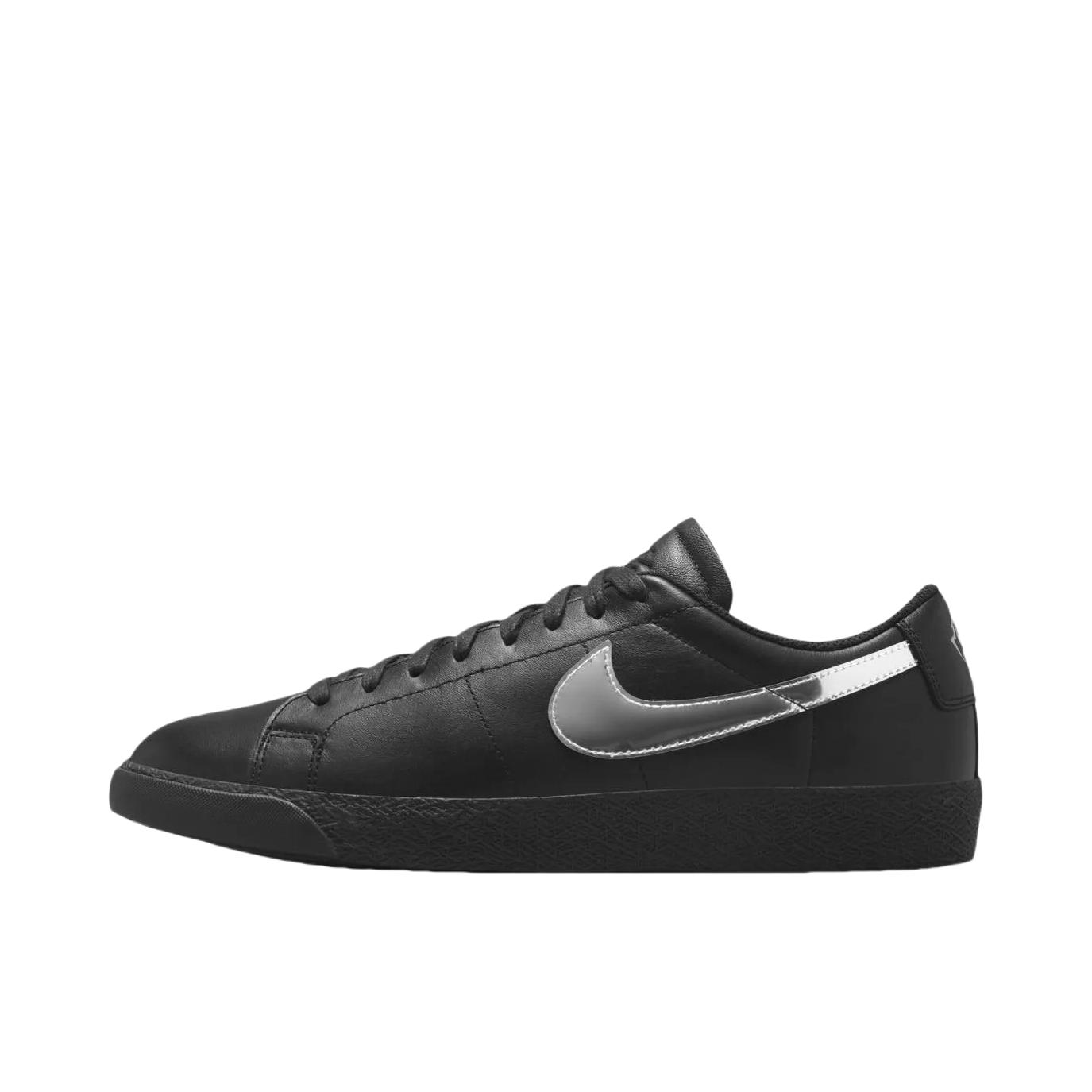 推荐商品：Nike SB Blazer Zoom 滑板鞋 板鞋 拼接时尚复古防滑耐磨透气运动休闲舒适百搭 DANCER联名/黑色