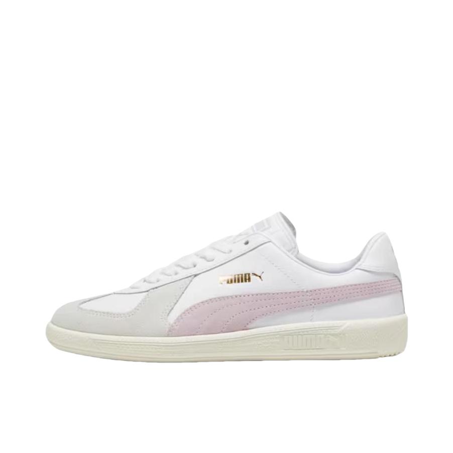 推荐商品：Puma/彪马 Army Trainer T头鞋 德训鞋 板鞋 轻便防水复古圆头网球风 白色/灰色/粉色