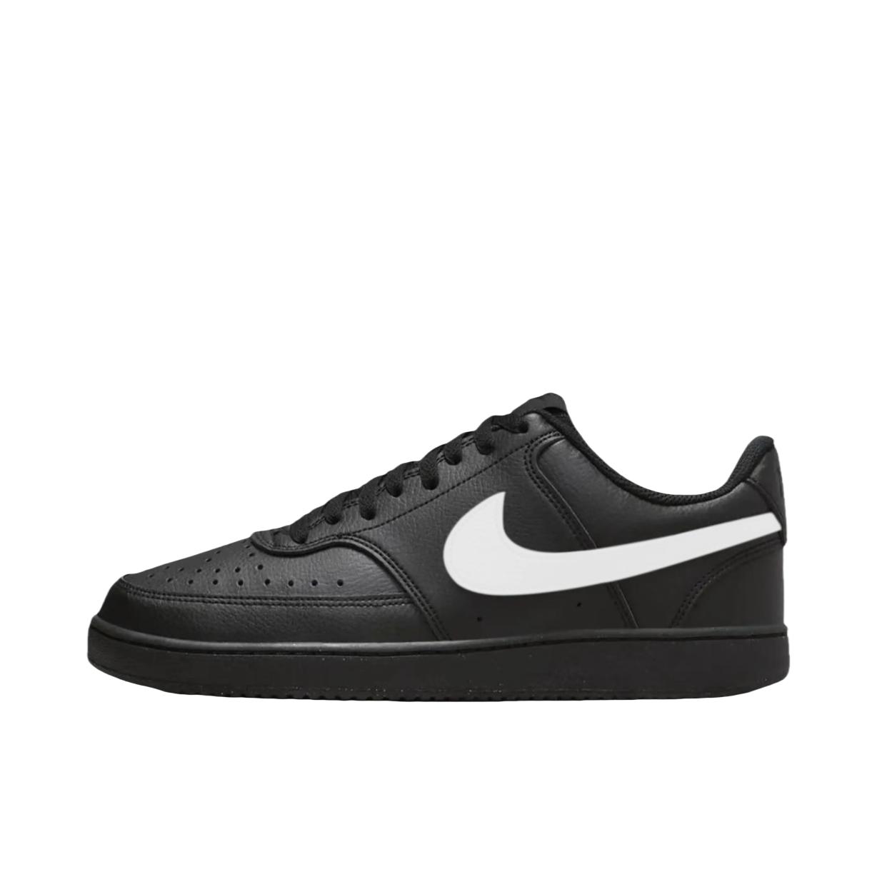 推荐商品：【定制球鞋】 Nike Court Vision 1 板鞋 防水美式简约防滑减震复古 经典黑武士