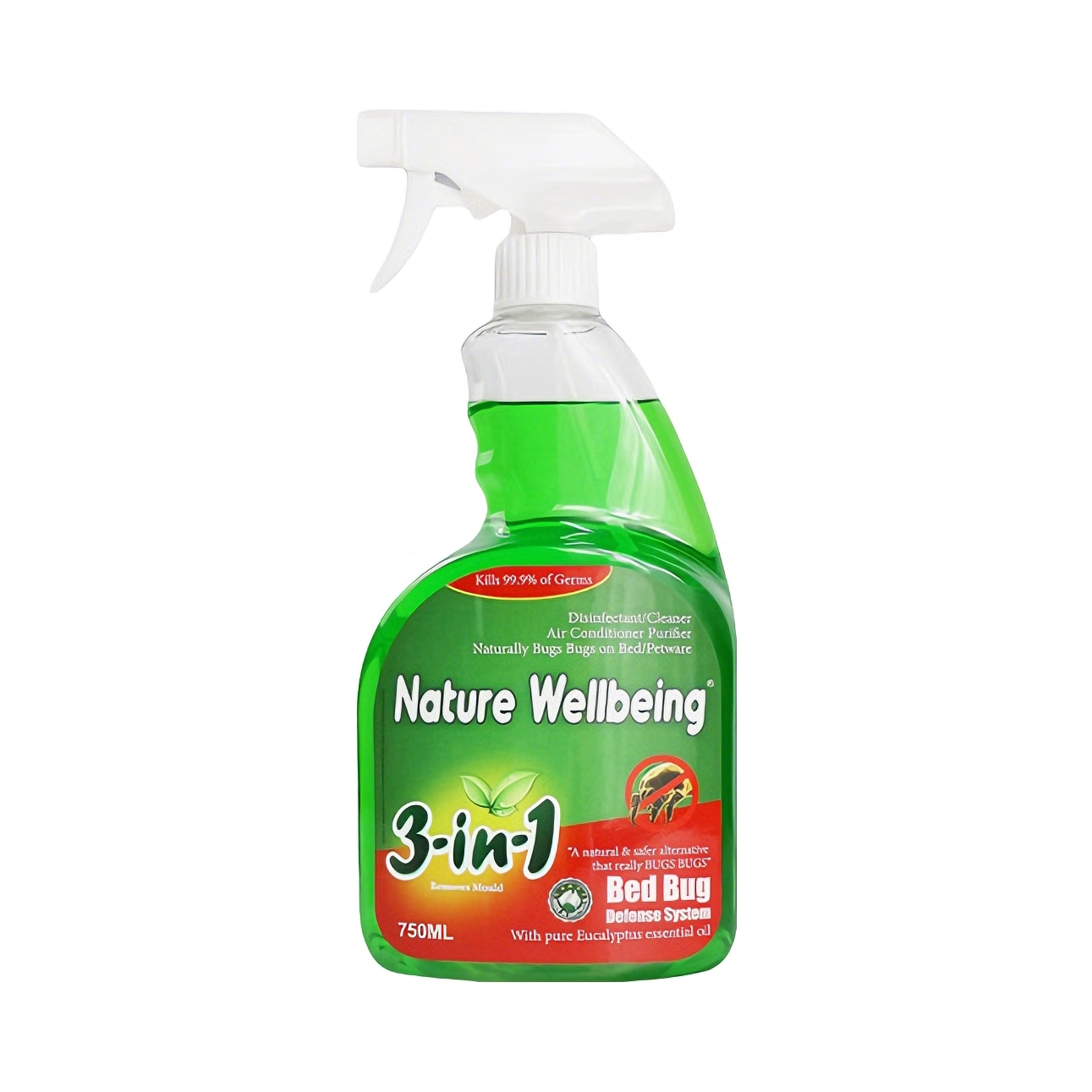 推荐商品：Nature wellbeing 除菌抑菌除螨喷雾 桉树自然清香 瓶装