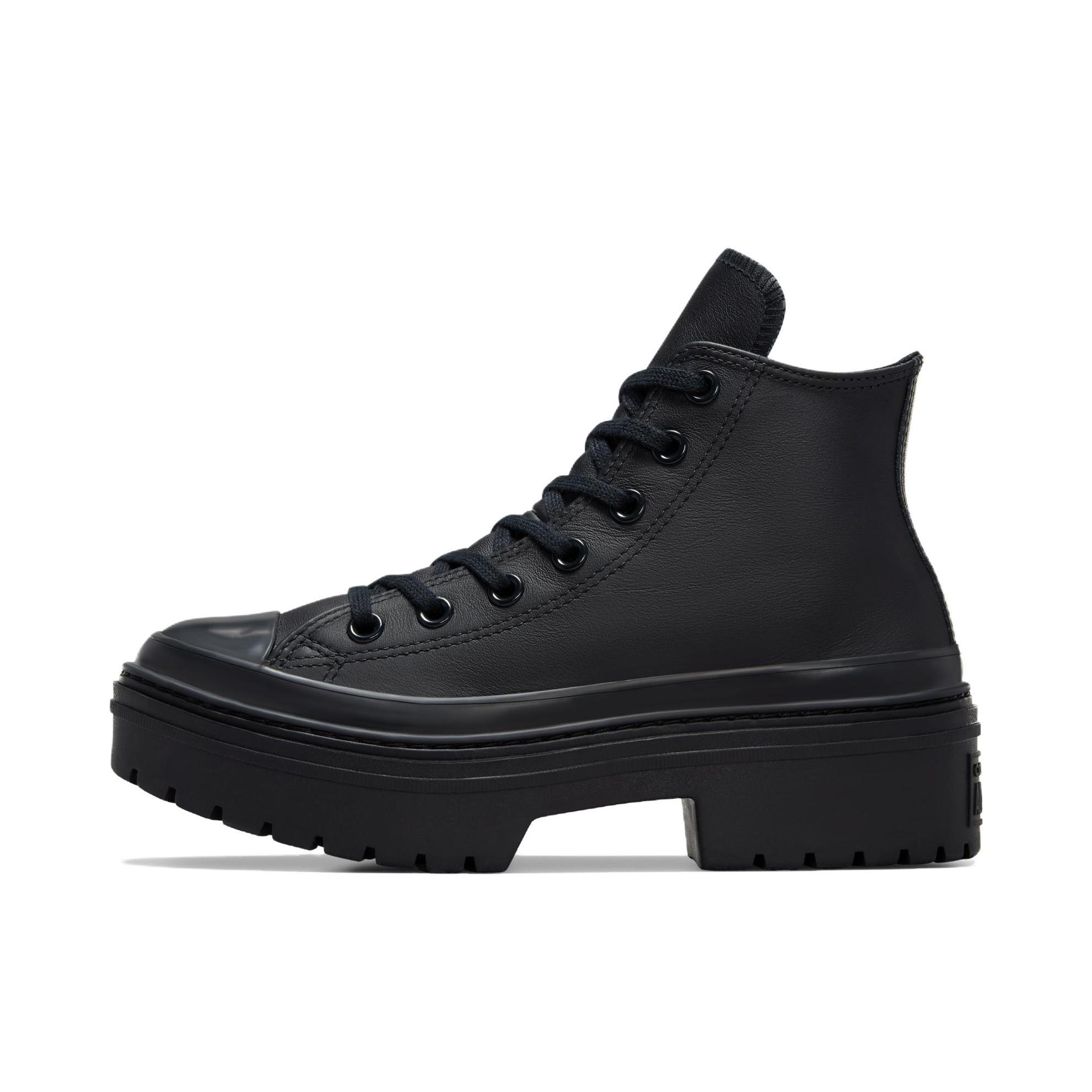 推荐商品：Converse/匡威 Chuck All Star Lugged 轻便舒适 防滑耐磨 防水 厚底 增高鞋 运动休闲鞋 女款/正黑色